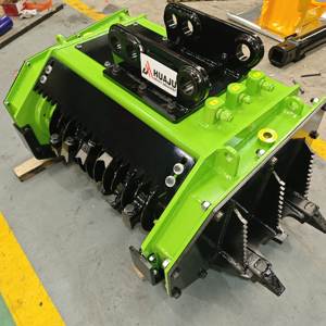 Desbrozadora Forestal a Precio de Fábrica, Aditamento para Minicargadora y Excavadora con Motor de Engranajes y Bomba - Product Image 2