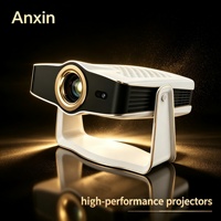Nouveau projecteur intelligent Android 14 1080P 500 ANSI 5G WiFi BT5.1 avec autofocus, correction trapézoïdale, 8K, pour home cinéma, application intégrée