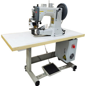 Machine à coudre industrielle robuste avec pied marcheur, lit plat, <span class=keywords><strong>aiguille</strong></span> simple, moteur-RN-441-ST - Product Image 1