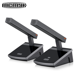 Mikrofon konferensi kondensor kualitas tinggi MOQ rendah XLR Model Desktop konektor Noise Cancelling untuk komunikasi berkabel jernih - Product Image 2