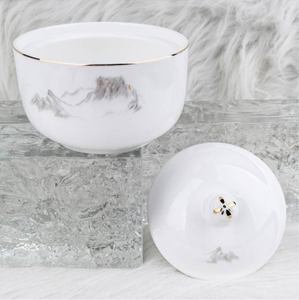 Ensemble de tasses et soucoupes à thé personnalisées avec bordure dorée de luxe, ensembles de tasses en porcelaine fine pour café et thé, tasse à cappuccino en céramique, tasse à thé anglaise - Product Image 2