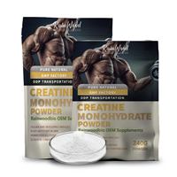 Créatine Monohydrate Pure Personnalisée 99% en Poudre, Optimiseur Nutritionnel en Vrac, Pot OEM, Dose de 5g pour Marques de Fitness DTC