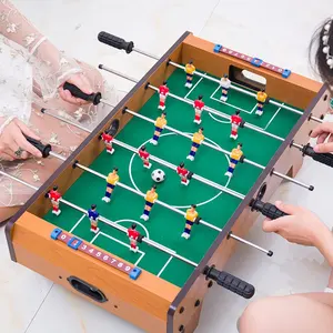 Pabrik Outlet meja Foosball sepak bola Mini meja permainan sepak bola Desktop lucu dengan harga lebih murah