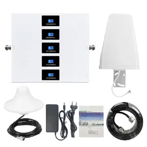 Outdoor Antenne Indoor Plafond Paddestoel Antenne Inbegrepen 800 900 1800 2100 2600 Mhz Vijf Band 5 Bands 4G Lte signaal Booster