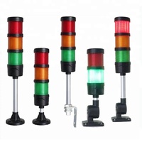 Lampe de pile de conception modulaire multicolore multicouche ONN-M4 certifiée CE/FCC/TUV avec sonnerie