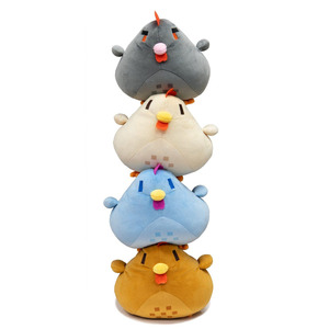 20cm simulado madre gallina pollo almohada muñeco <span class=keywords><strong>de</strong></span> peluche suave poliéster luz llavero para niños Star Dew Valley juego regalo hogar - Product Image 2