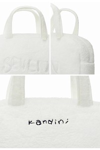 Borsa per asciugamano da spiaggia di lusso a mano alla moda in stile bianco puro alla moda - Product Image 4