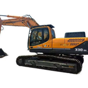 Importación original 33ton Maquinaria pesada grande Hyundai 330-9s Usado Excavadora sobre orugas para la venta - Product Image 1