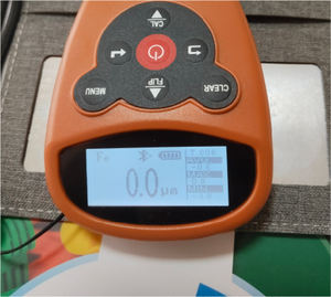 स्केज़92 पोर्टेबल डिजिटल कोटिंग मोटाई गेज 0-1500um हैंडहेल्ड परीक्षक - Product Image 6