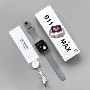 Nuovo <span class=keywords><strong>Smartwatch</strong></span> S11MAX Quadrato con Cinturino in Silicone, Display TFT Magnetico, 5-10 Giorni di Autonomia, Impermeabile, Contapassi, Monitoraggio Battito Cardiaco - Product Image 4