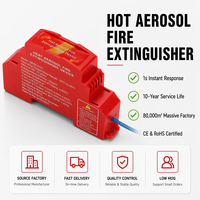 Dispositif d'extinction d'incendie aérosol à activation thermique, double ports de pulvérisation, détection automatique pour armoire électrique, armoire de stockage d'énergie