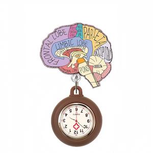 Portacredenciales Retráctil al por Mayor con Reloj de Bolsillo con Diseño de Órgano para Médicos y Enfermeras - Regalo para Personal de Hospital - Product Image 4