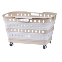 Panier à linge pliable, corbeille à linge sale pliable pour la salle de bain, la chambre à coucher, le rangement à domicile