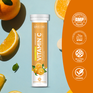 Tabletas Efervescentes de Vitamina C, Apoyo para la Salud Inmunológica, Cumplen con la Ingesta Diaria Recomendada de Vitamina C, Sabores Personalizables - Product Image 5