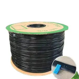 Irrigationtape por gotejamento de 16mm, com gotejador plano para fazenda e agricultura, sistema de irrigação