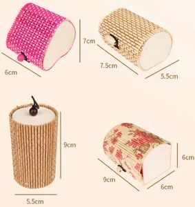 Design creativo Mini portagioie di bambù fatto a mano Eco Friendly braccialetto di stoccaggio portagioie scatola di bambù - Product Image 3