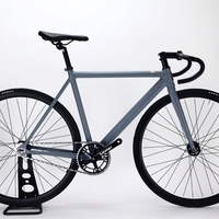 Vélo de course à pignon fixe léger en alliage d'aluminium à vitesse unique avec freins V doubles pour adultes - BB027