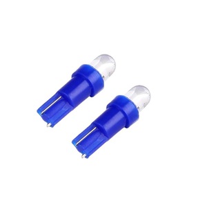 Car instrument bulbs T5, indicator <b>light</b> bulbs with round <b>plugs</b>, center console <b>lights</b>, air conditioning indicator bulbs, LED T5 - Product Image 4