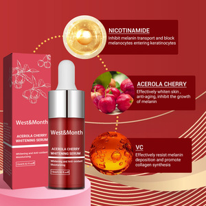 Foglia di ago Private Label L'essenza abbellente della pelle di ciliegio illumina la pelle scura, idrata, ripara e idrata - Product Image 1