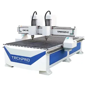 cnc 4 axis MDF process machine 4 heads CNC router water cooled cnc router spindle motor