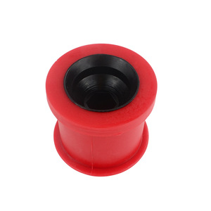 Bagues de bras de suspension inférieurs Poyracing pour VW Golf Caddy Jetta Passat – Pièces de rechange et de mise à niveau en polyuréthane rouge - Product Image 5