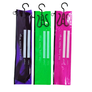 Bolsa de Almacenamiento Multifuncional de PVC, Funda Protectora para Pelucas de Colores, Almacenamiento de Ropa Pequeña, 14x60cm, Funda Protectora para Pelucas de 20 * 60cm en Stock - Product Image 1