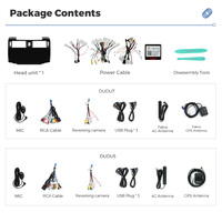 DUDUAUTO DSP Dispositivo de Audio de 8 Núcleos, Pantalla Táctil Multimedia Estéreo para Automóvil Android, Pantalla de 12.3 Pulgadas para Toyota 4Runner 2010-2023