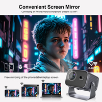 Proyector Inteligente Portátil Topleo Android Mini 4k hd A10, Proyector de Video Nativo para Cine