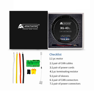 มอเตอร์เกียร์ไร้แปรงถ่าน RMD-X6 1:36 พร้อมชุดเกียร์ทดรอบแบบดาวเคราะห์  พร้อมตัวเข้ารหัสแบบโมดูลาร์ - Product Image 5