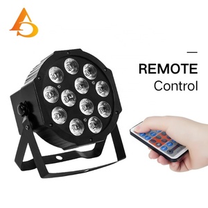 Iluminación Profesional RGBW DMX LED Par Zoom, 12 Piezas de 12W, Foco Par para Escenario - Product Image 5