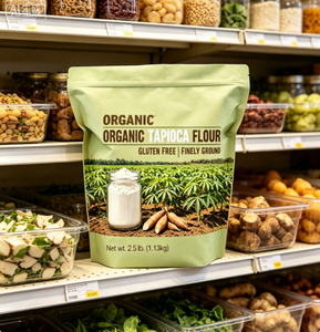 Poudre d'<span class=keywords><strong>amidon</strong></span> de tapioca biologique premium, farine de racine de manioc biologique, végétalien, sans additifs, approvisionnement en vrac - Product Image 6