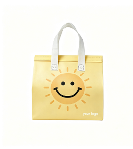 Bolsa Personalizada Reutilizable Ecológica de Grado Alimenticio, No Tejida, para Hamburguesas, Pizza, Galletas, Comida para Llevar, con Asa para el Hombro - Product Image 1
