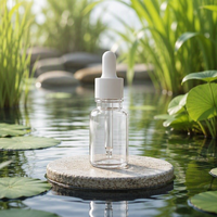 Emballage cosmétique vide professionnel pour huile à lèvres haute brillance, marque privée, PETG 1 oz 40 ml, flacons compte-gouttes pour sérums et huiles essentielles