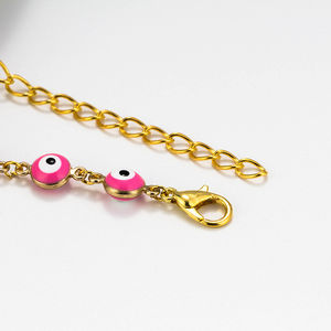 Csja — <span class=keywords><strong>Bracelet</strong></span> multicolore mauvais œil pour femme, bijoux tendance, <span class=keywords><strong>de</strong></span> haute qualité, breloque, nouvel arrivage 2020 - Product Image 6