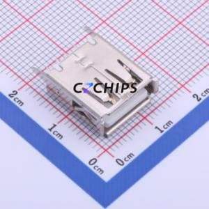 916-252A1018Y10202 <b>USB</b> <b>Connector</b> Through hole Component (THT) <b>Connector</b> Type-A <b>USB</b> 2.0 Female Through Hole - Product Image 1