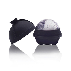 Moule à glaçons <span class=keywords><strong>rond</strong></span> durable en silicone avec entonnoir intégré pour cocktails au whisky Bourbon - Product Image 4