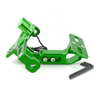 Pour Kawasaki Z800 Z900 Z900RS Z1000 Z1000R Z1000SX moto CNC plaque d'immatriculation cadre support support avec accessoires de lumière LED