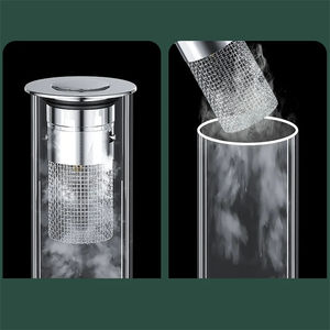 ตัวกรองท่อระบายน้ำอเนกประสงค์แบบขายส่ง ตัวปิดอ่างล้างหน้า ตัวดักจับเส้นผม ตัวกรองฝักบัว อุปกรณ์เสริมในห้องน้ำ - Product Image 5