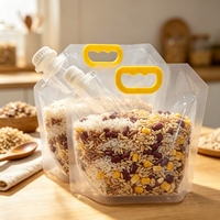 Pochettes en plastique avec bec verseur, personnalisables, pour l'emballage de liquides (riz, jus, cola, vin et autres boissons)