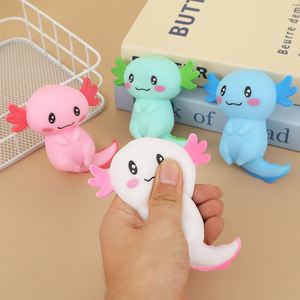 ของเล่นบีบแก้เครียดรูปการ์ตูนน่ารักขายดี ขายส่ง Axolotl Squishy - Product Image 3