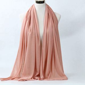 Pañuelos de chifón de buena calidad, suaves y lisos, de gran tamaño, para mujer, moda musulmana, hiyabs. - Product Image 6