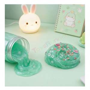 Kit de Manualidades Educativo para Niños: Slime Vibrante y Divertido para Fiestas, Set con Glitter Transparente y Dijes, Suministros a Granel de Plastilina, Seguro para Niños - Product Image 5