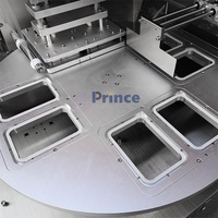 Machine rotative de remplissage et de scellage de gobelets en plastique de yaourt pour confiture et gelée Machines automatiques de remplissage de gobelets de sauce à tremper