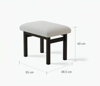 Fauteuil de salon moderne 2026, chaise longue inclinable en tissu blanc pour la maison/la villa