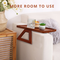 Youlike Tray Rechteckiger Sofa tisch für breite Sofas Couch Robustes Sofa Armlehnen Tablett Tisch für Ess-und Trink tisch