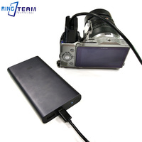 Adaptateur d'alimentation usb PD à batterie factice NP-FW50, coupleur DC, pour Alpha 3, 5, A7ii, A7S, A7R, NEX, A33, A55, A65, A6000, A6300, A6500