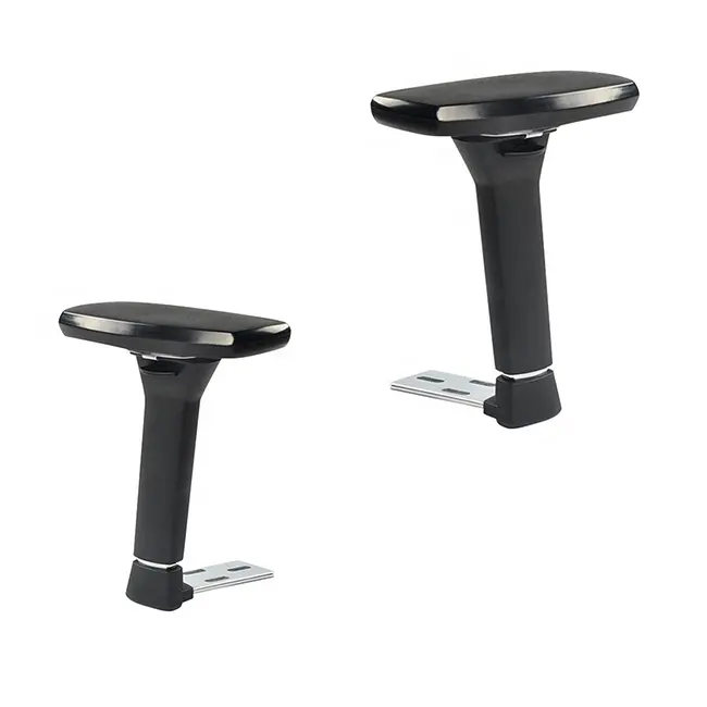 Accoudoir fixe pour chaise de bureau, accessoire de mobilier, accoudoir avec extension de coussin polyuréthane, fonction 3D et 4D