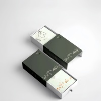 Boîte rigide de luxe avec fermeture magnétique, design personnalisé, faible MOQ, en stock