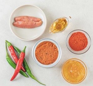 Pasta de Huevas de Abadejo Coreano Yuzu al por Mayor, Salsa Mentaiko para Arroz, Aderezo de Huevas de Abadejo Sazonadas 150g OEM - Product Image 2