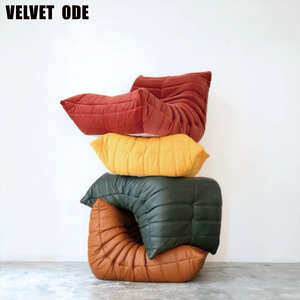 Poltrona di Alta Qualità Ligne Roset in Pelle o Tessuto, Divano Relax in Lattice, Sedia Moderna per Lettura, Arredamento per Casa e Ufficio, Set Divano da Terra - Product Image 6